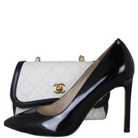 Chanel CC Flap Shoulder Bag Shoe