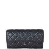 Chanel Classic Flap Long Wallet Front