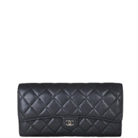 Chanel Classic Flap Long Wallet Front