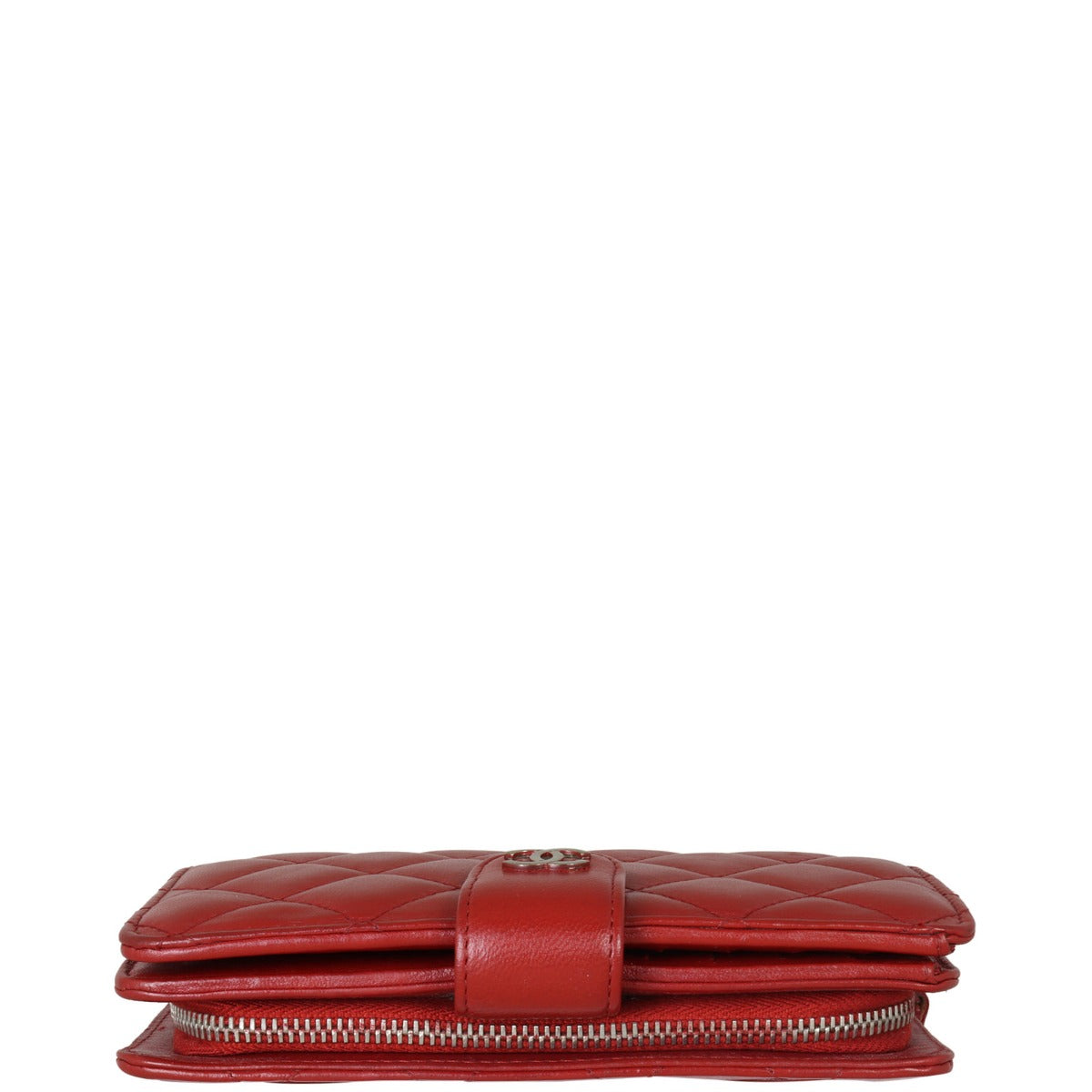 Chanel CC French Wallet Side