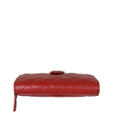 Chanel CC French Wallet Side