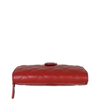 Chanel CC French Wallet Side