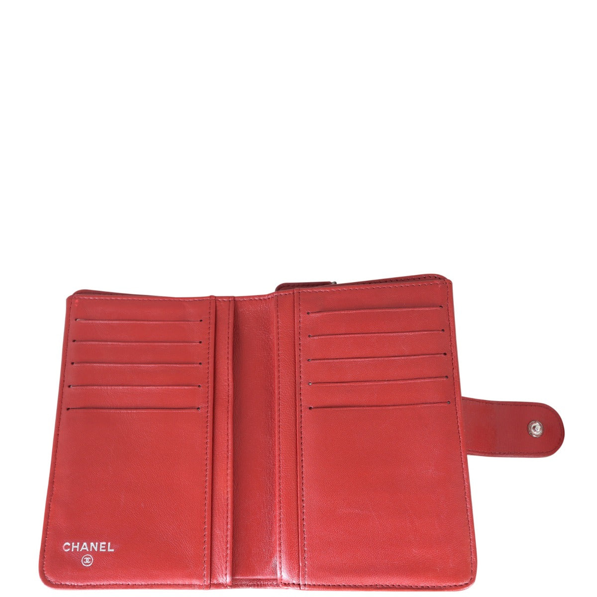Chanel CC French Wallet Whole Interior 