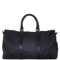 Chanel Vintage Canvas Duffle Bag Back