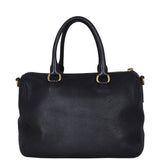 Prada Vitello Daino Satchel Bag Back