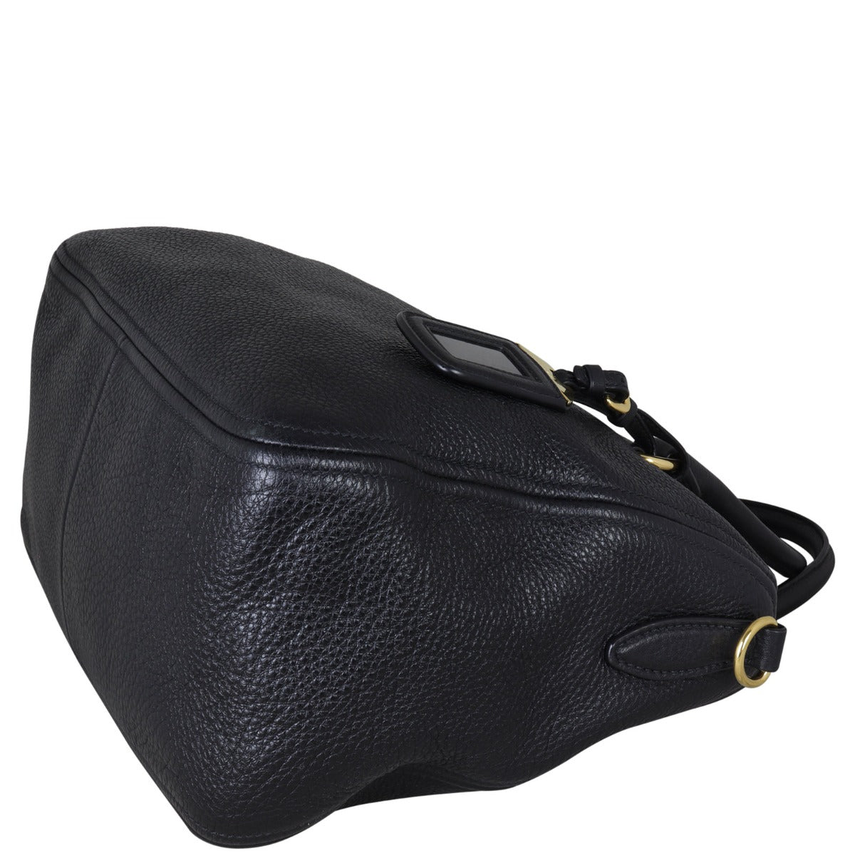 Prada Vitello Daino Satchel Bag Corner Distance