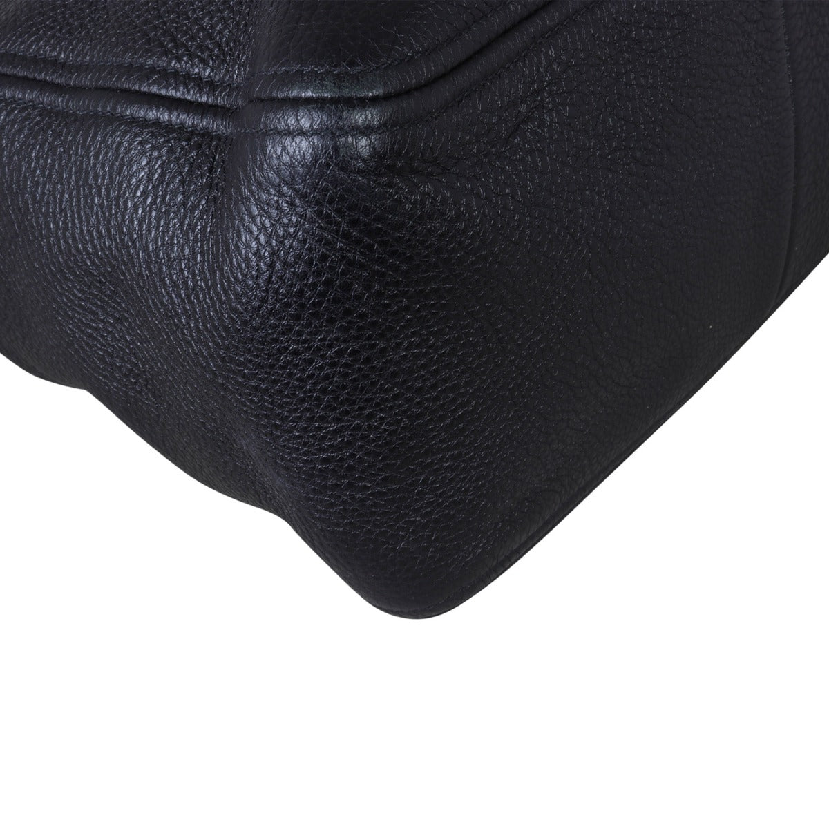 Prada Vitello Daino Satchel Bag Corner Close Up