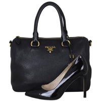 Prada Vitello Daino Satchel Bag Shoe
