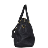 Prada Vitello Daino Satchel Bag Side