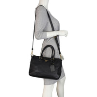 Prada Vitello Daino Satchel Bag Mannequin