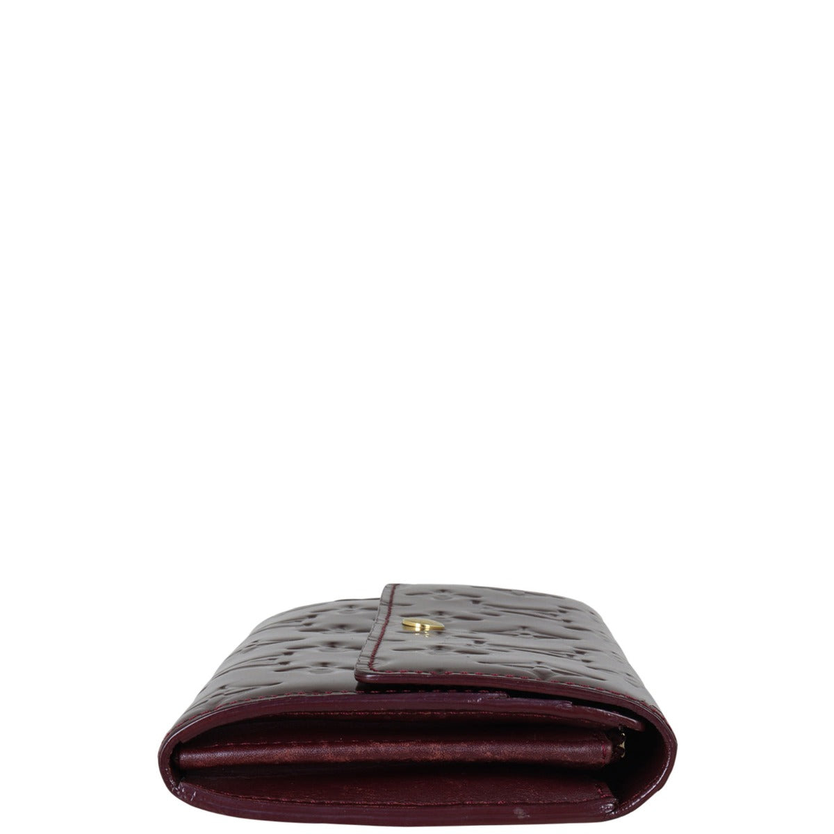 Louis Vuitton Sarah Wallet Monogram Vernis Side