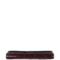 Louis Vuitton Sarah Wallet Monogram Vernis Side