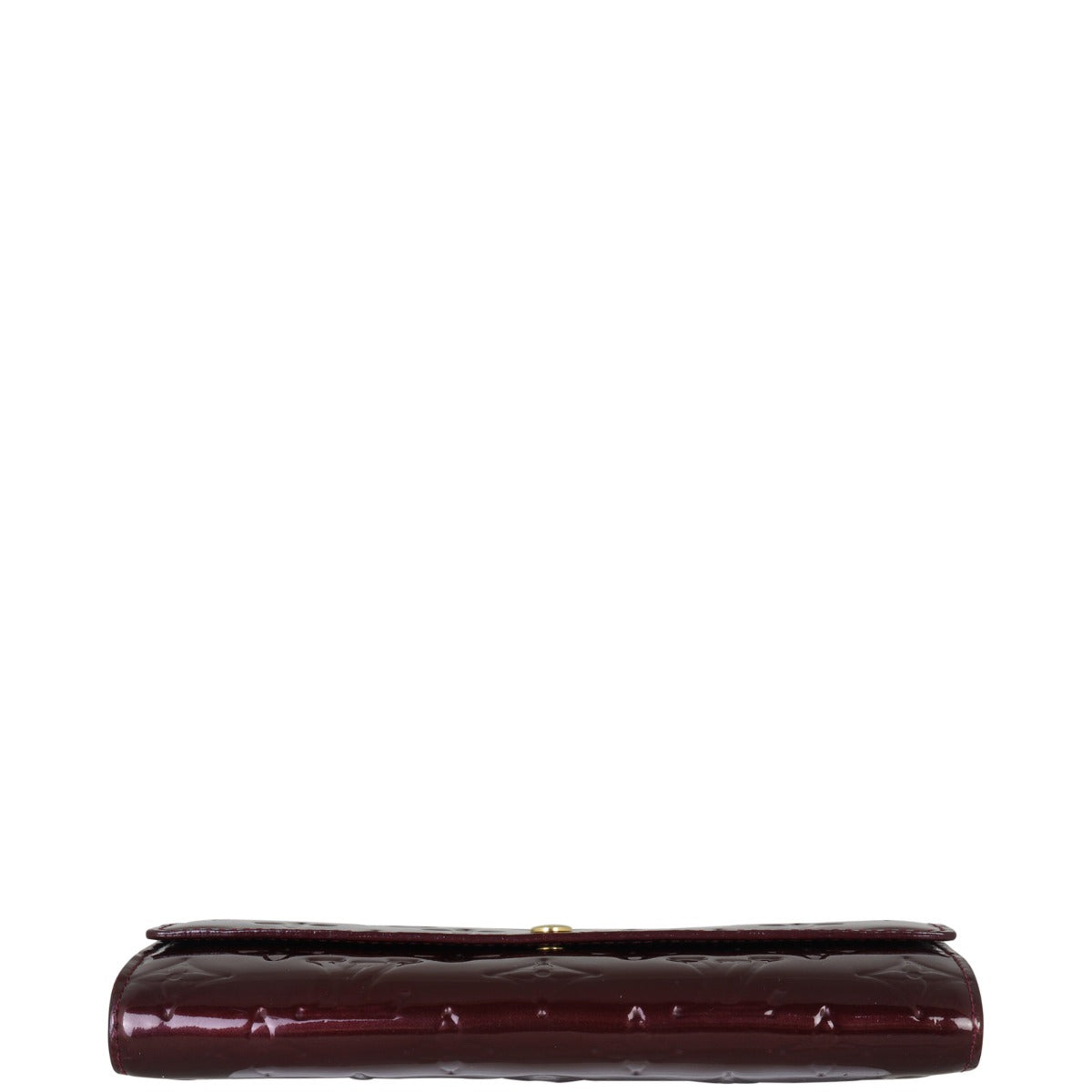 Louis Vuitton Sarah Wallet Monogram Vernis Side