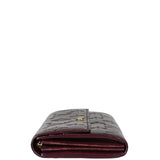 Louis Vuitton Sarah Wallet Monogram Vernis Side