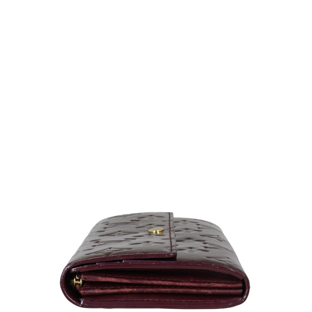 Louis Vuitton Sarah Wallet Monogram Vernis Side