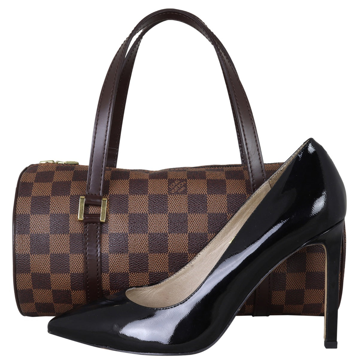 Louis Vuitton Papillon 26 Damier Ebene Shoe