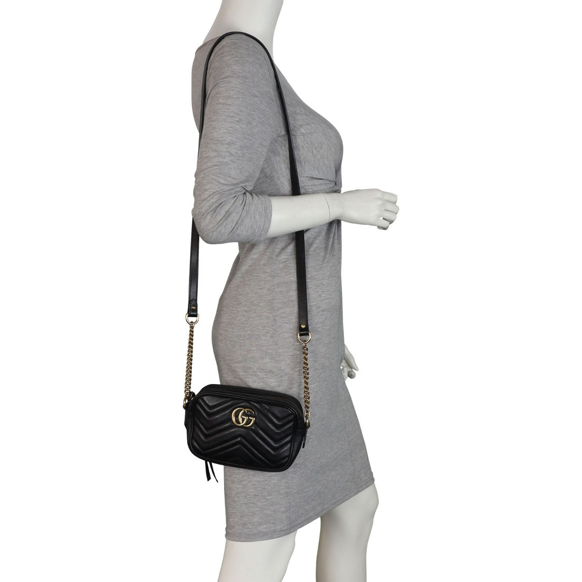 Gucci GG Marmont Mini Camera Bag Mannequin