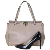 Valentino Rockstud Tote Medium Shoe