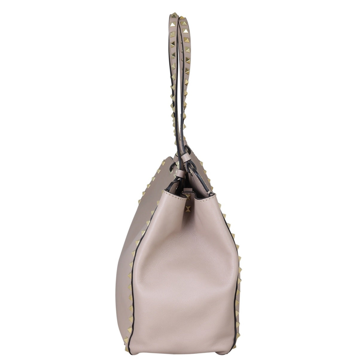 Valentino Rockstud Tote Medium Side