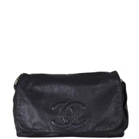 Chanel Triple Chain Flap Bag Front