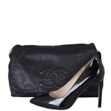 Chanel Triple Chain Flap Bag Shoe