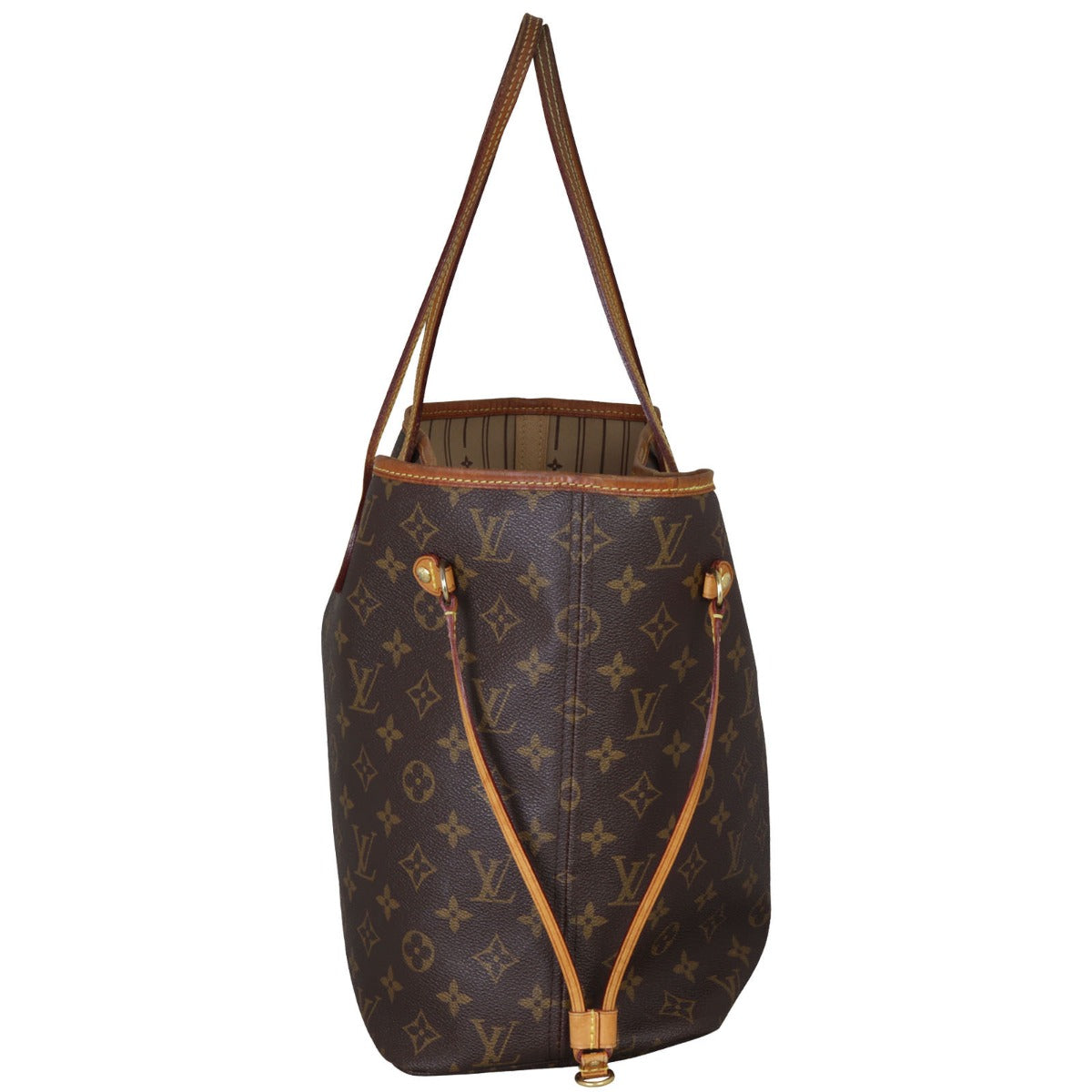 Louis Vuitton Neverfull MM Monogram Side