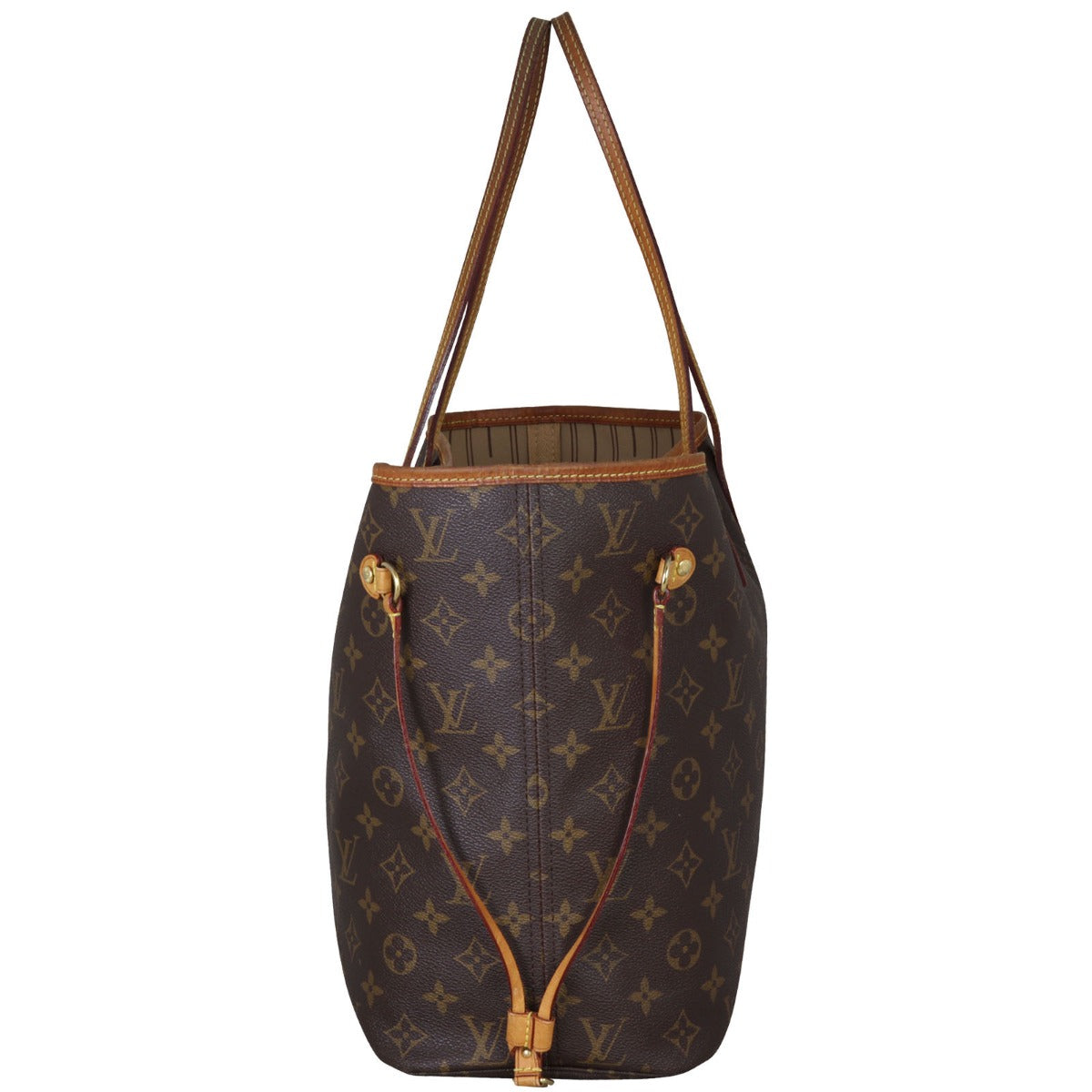 Louis Vuitton Neverfull MM Monogram Side