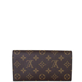 Louis Vuitton Emilie Wallet Monogram Back