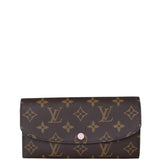 Louis Vuitton Emilie Wallet Monogram Front