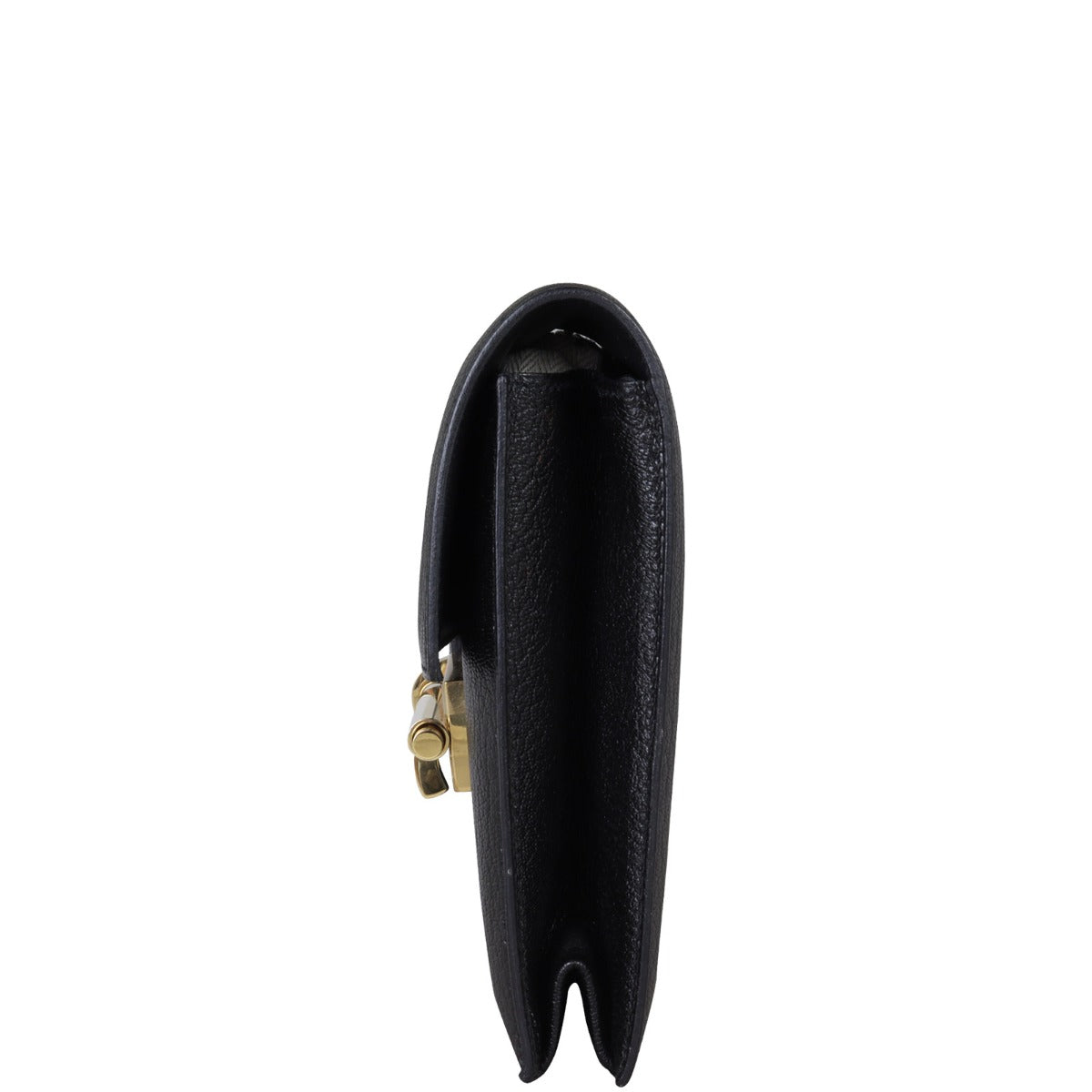 Hermes Verrou Chevre Mysore Clutch Side