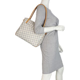 Louis Vuitton Figheri PM Damier Azur Mannequin
