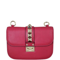 Valentino Glam Lock Medium Shoulder Bag Front