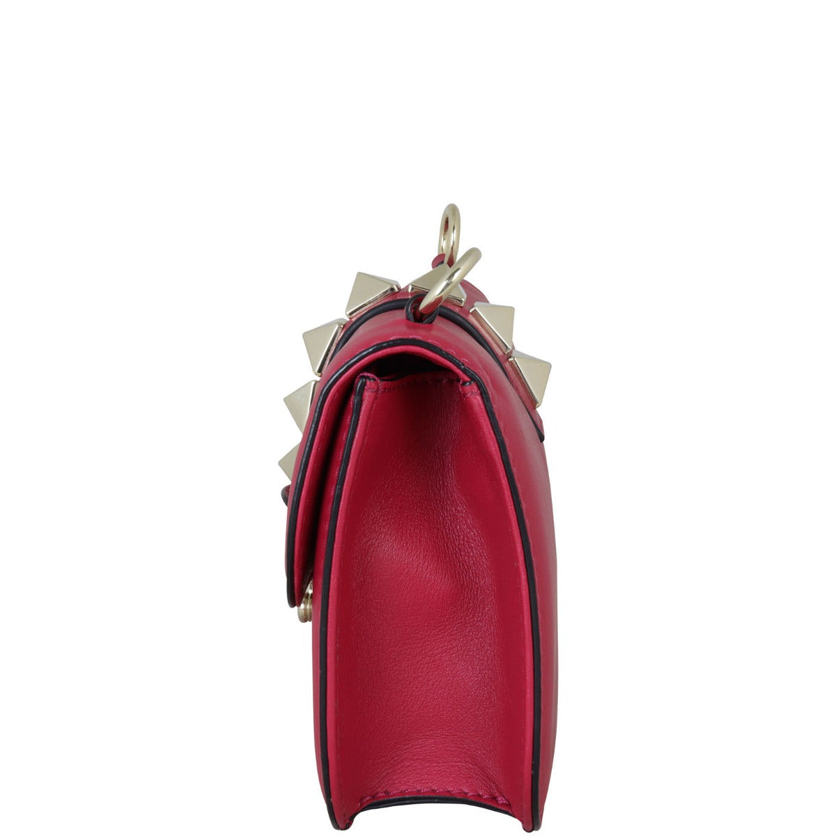 Valentino Glam Lock Medium Shoulder Bag Side