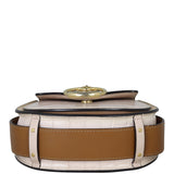 Chloe Tess Small Croc-Embossed Base