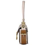 Chloe Tess Small Croc-Embossed Side