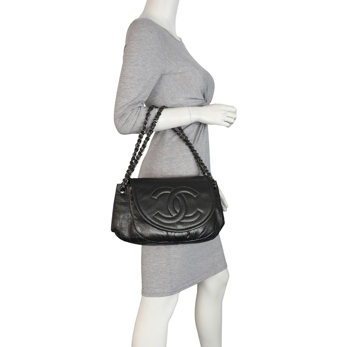 Chanel Half Moon Flap Bag Mannequin