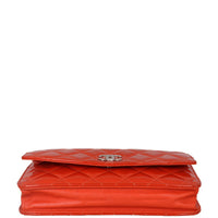 Chanel Brilliant Wallet on Chain Patent Base