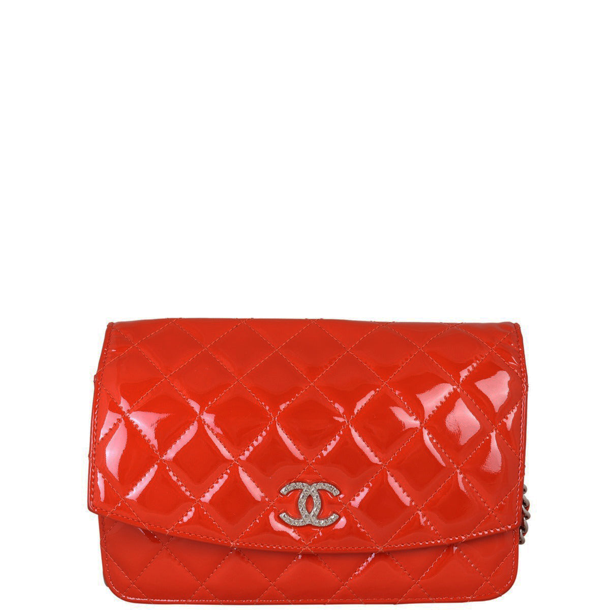 Chanel Brilliant Wallet on Chain Patent Front