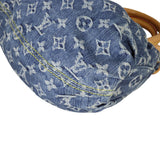 Louis Vuitton Pleaty Monogram Denim Corner Close Up