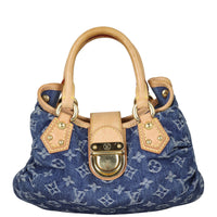 Louis Vuitton Pleaty Monogram Denim Front