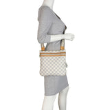 Louis Vuitton Pochette Bosphore Crossbody Damier Azur Mannequin