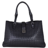 Bottega Veneta Intrecciato Roma Bag Large Front