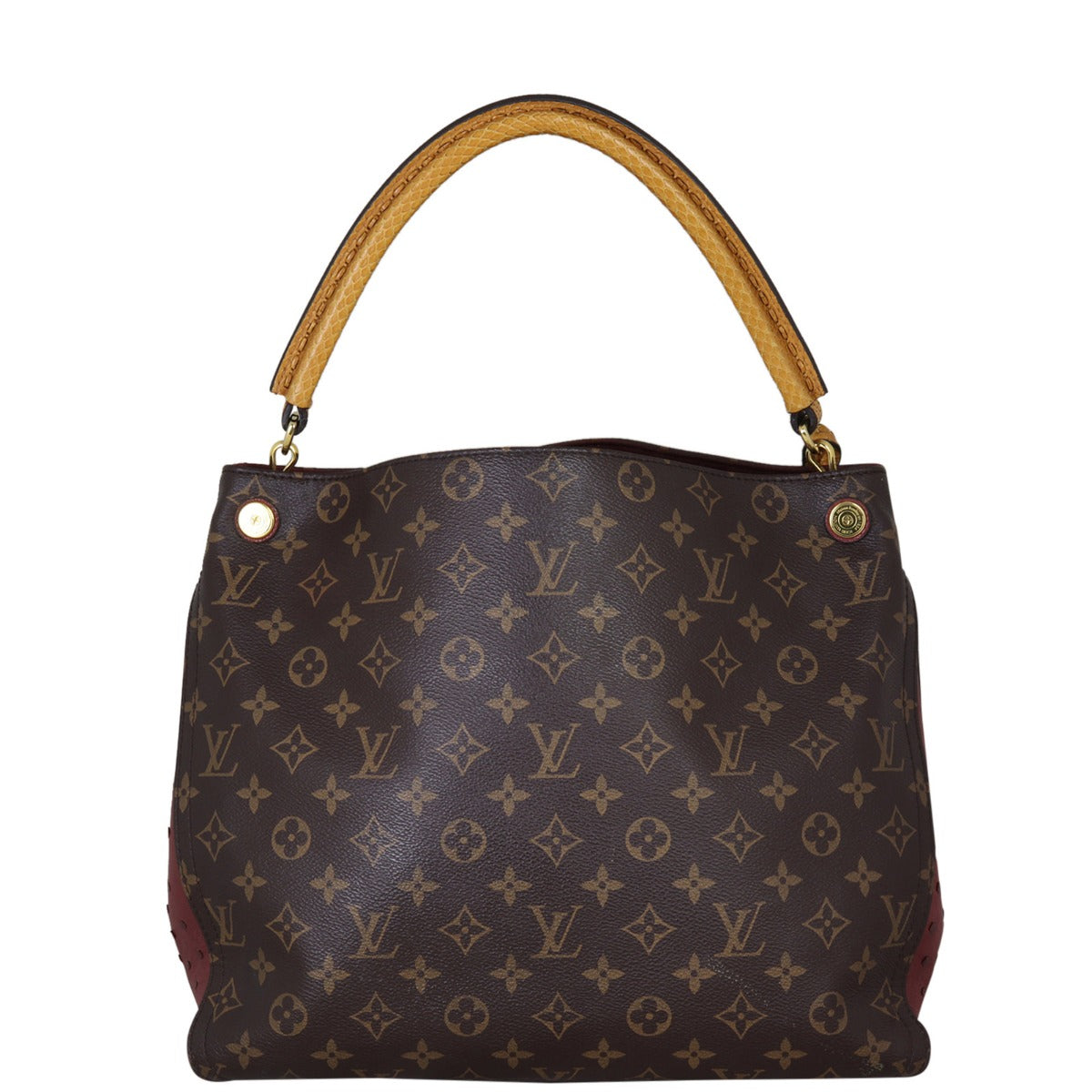 Louis Vuitton Gaia Ostrich Python Monogram Back