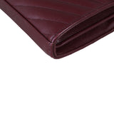 Saint Laurent Envelope Chain Wallet Corner Close Up