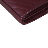 Saint Laurent Envelope Chain Wallet Corner Close Up