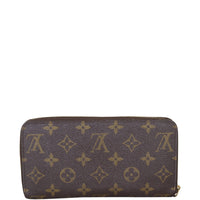 Louis Vuitton Zippy Wallet Monogram Front