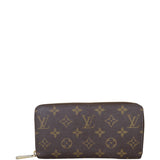 Louis Vuitton Zippy Wallet Monogram Back
