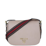 Prada Saffiano Crossbody Bag Front With Strap