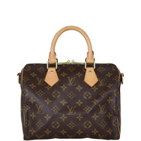 Louis Vuitton Speedy 25 Bandouliere Monogram Front