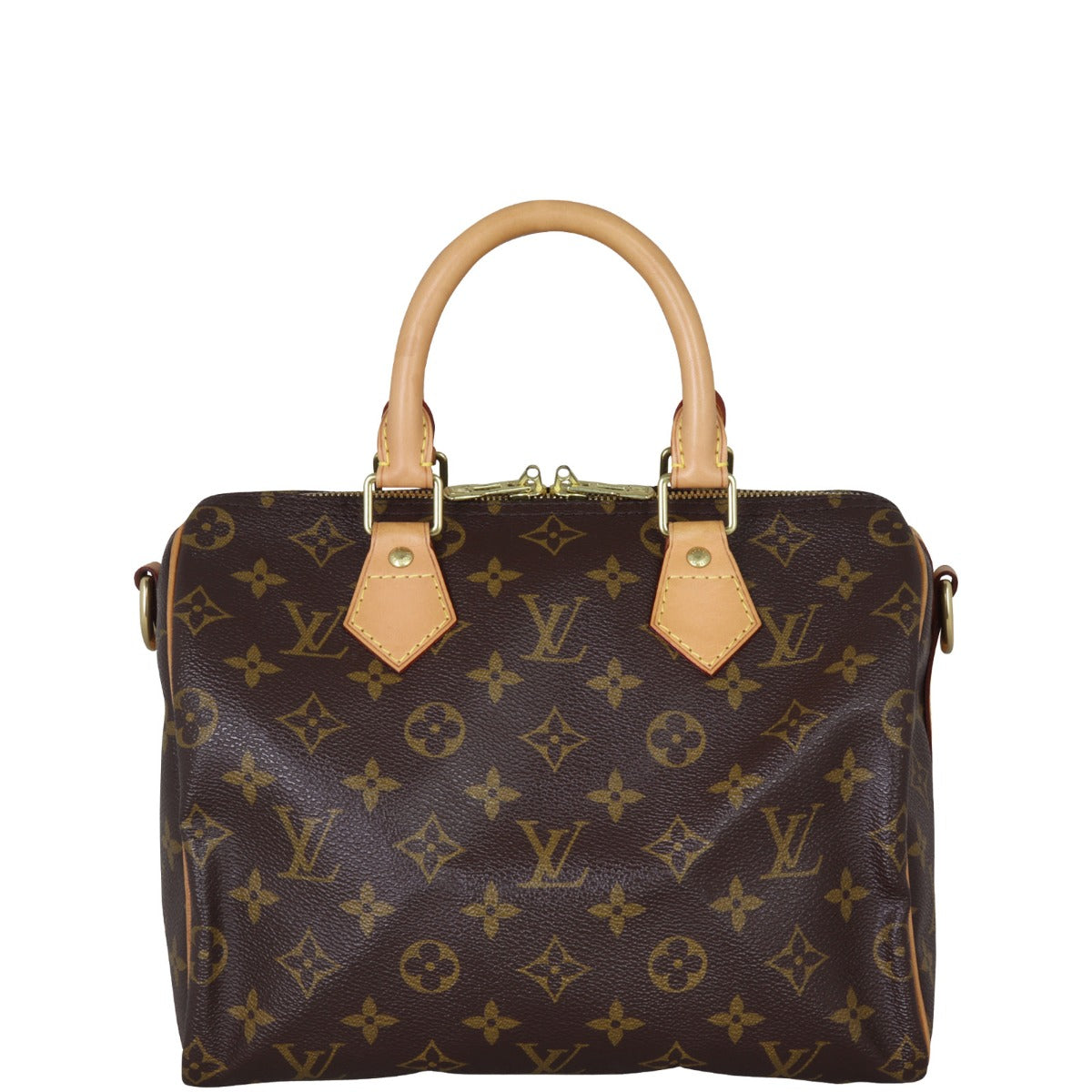 Louis Vuitton Speedy 25 Bandouliere Monogram Front
